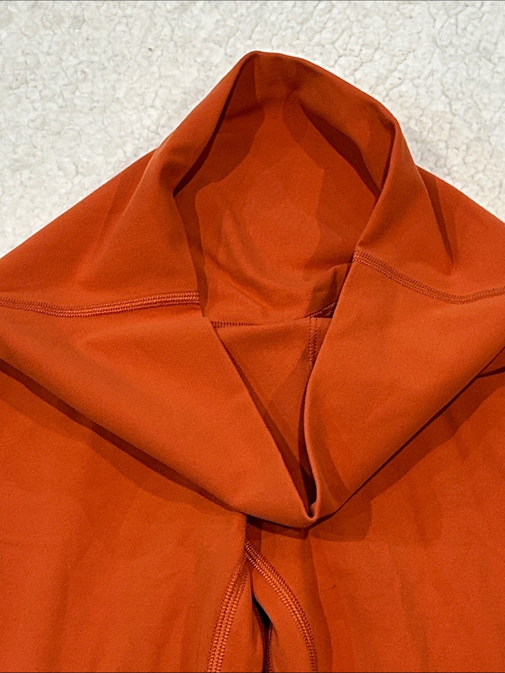 Lululemon Align High Rise Crop size 4 Canyon Orange Athleisure Gym Workout - Picture 5 of 12